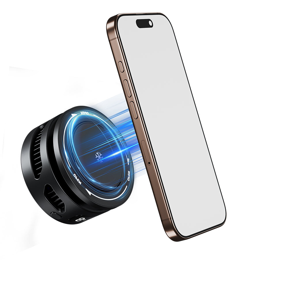 Digital Temperature Display Magnetic Mobile Phone Radiator