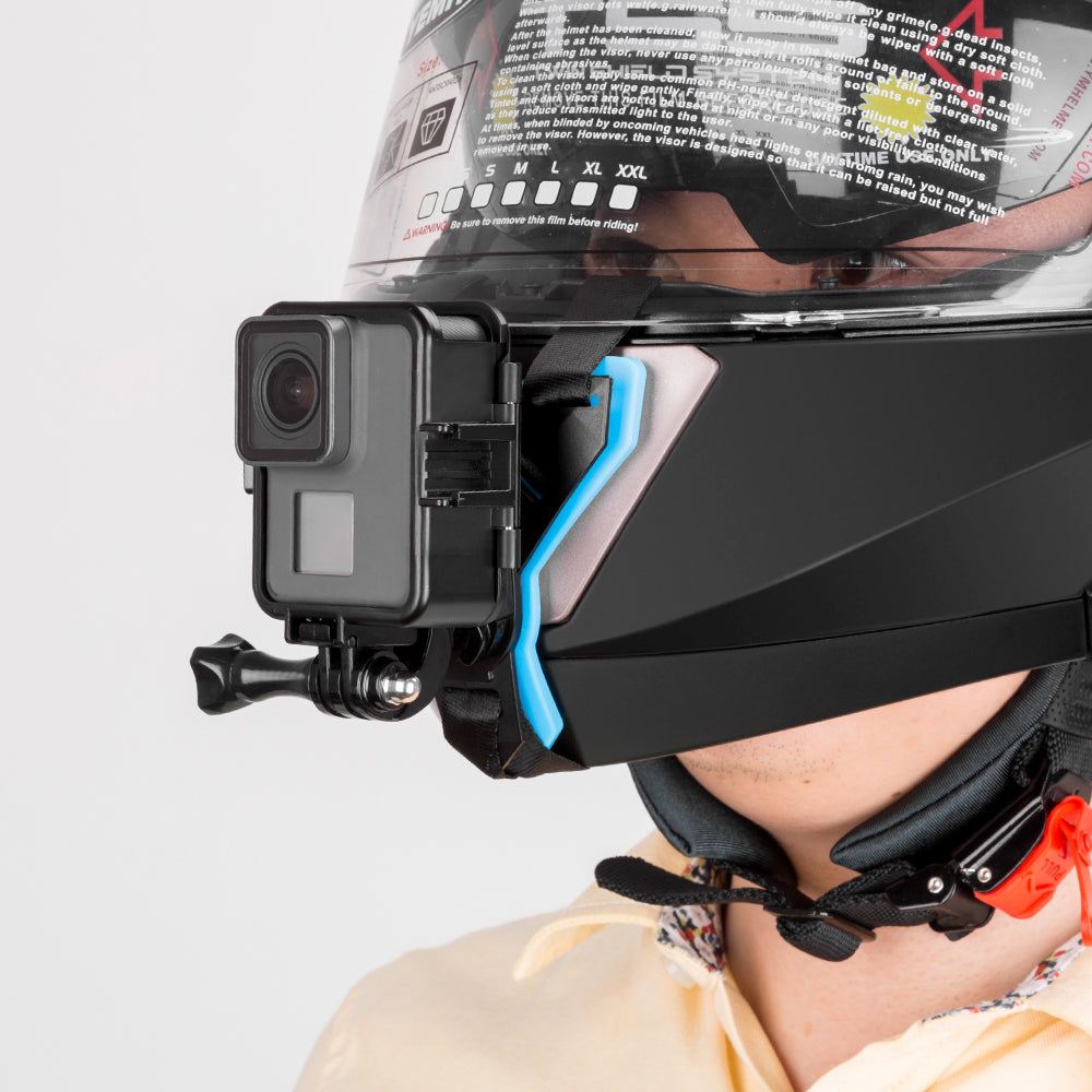 Motorcycle Helmet Chin Strap Mount for Action Cameras
