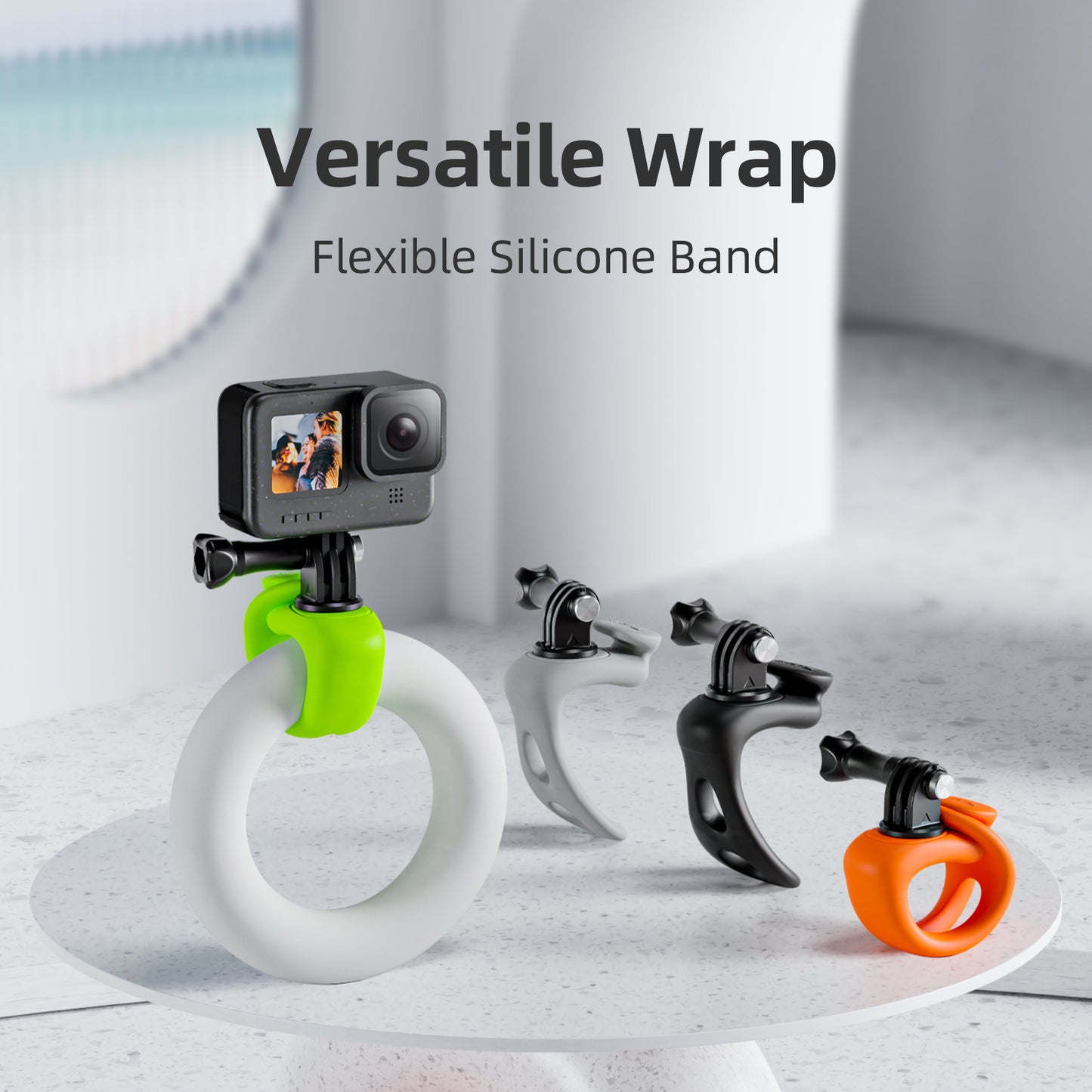 Versatile Wrap for action camera
