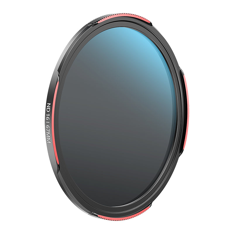Aluminum Alloy Frame High Transmittance Glass 67mm Smartphone ND16 Filter