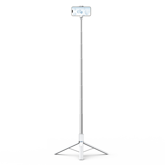 1.7m Clamp-on Selfie Stick Tripod with Remote Control for Mobile Phone
