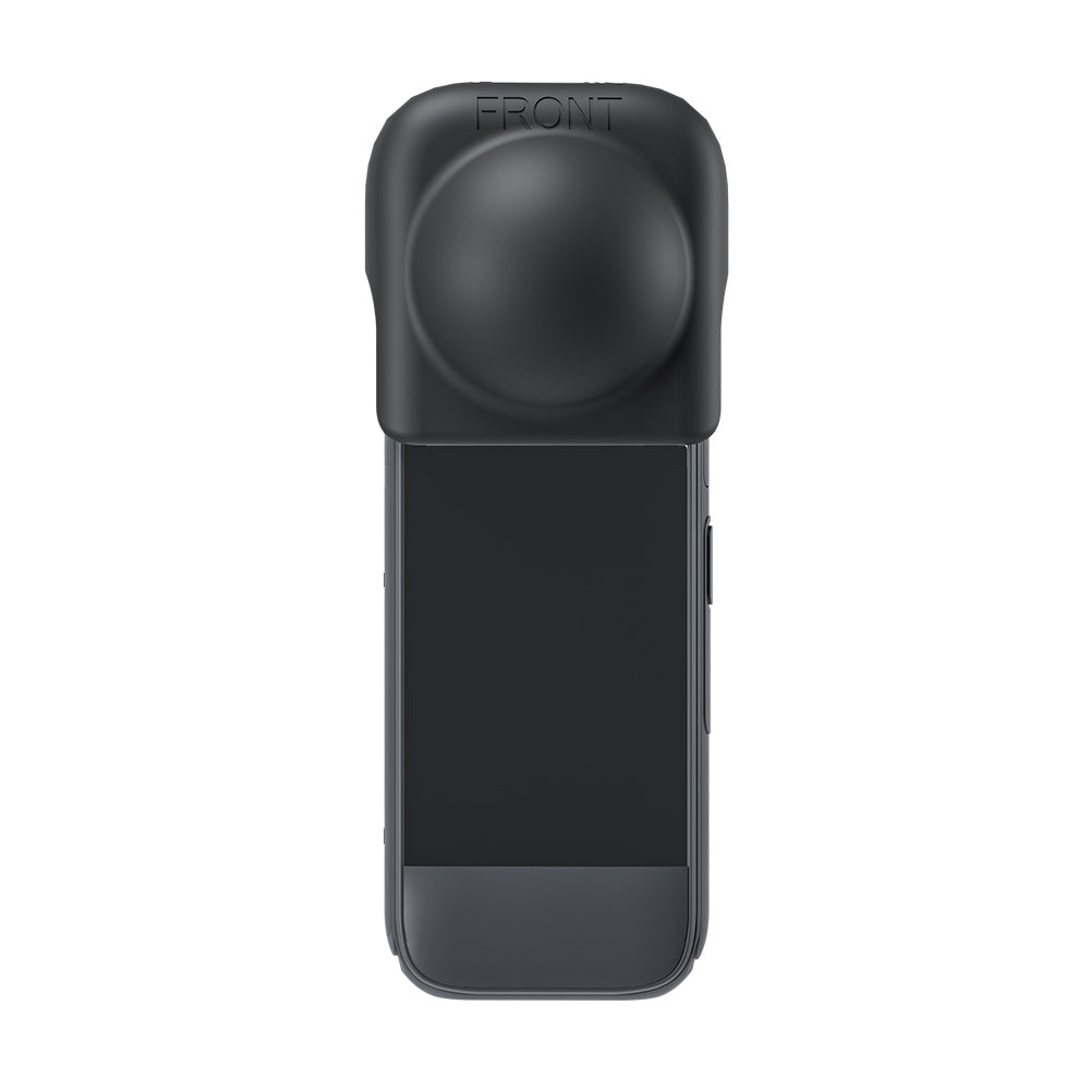 Elastic silicone double-sided lens protection cover for Insta360 X4 camera