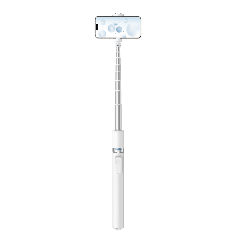 1.7m Clamp-on Selfie Stick Tripod with Remote Control for Mobile Phone