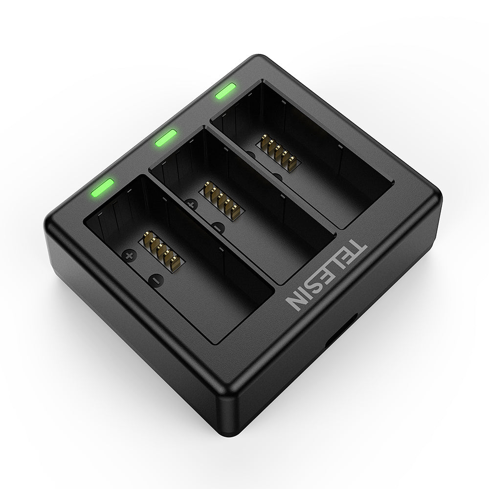 3-slot Lithium Battery Charger for GoPro 13 camera