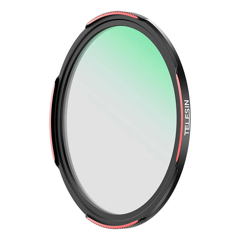 Aluminum Alloy Frame High Transmittance Glass 1/4 Black Mist Filter