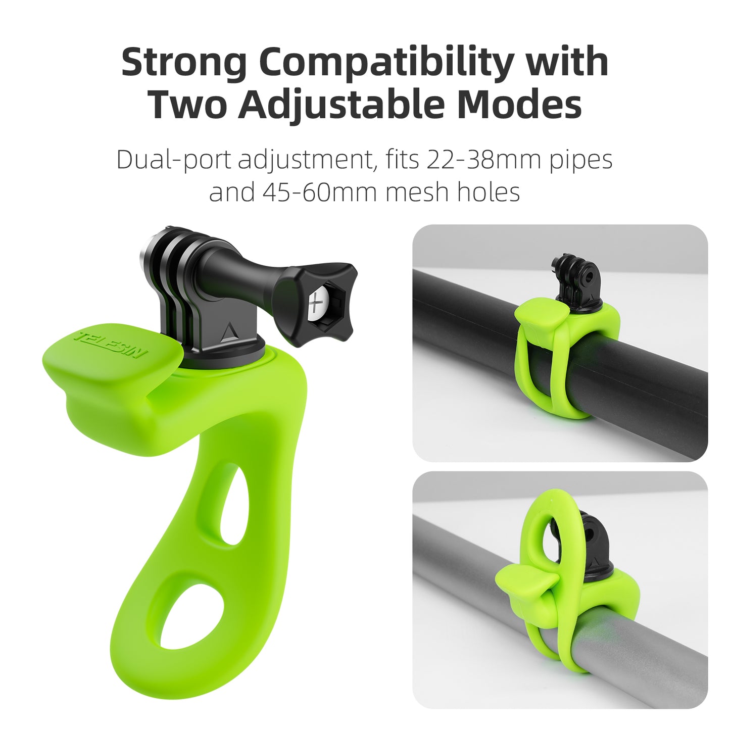 Versatile Wrap for action camera