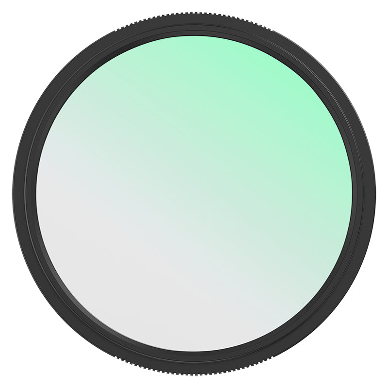 Aluminum Alloy Frame High Transmittance Glass 1/4 Black Mist Filter