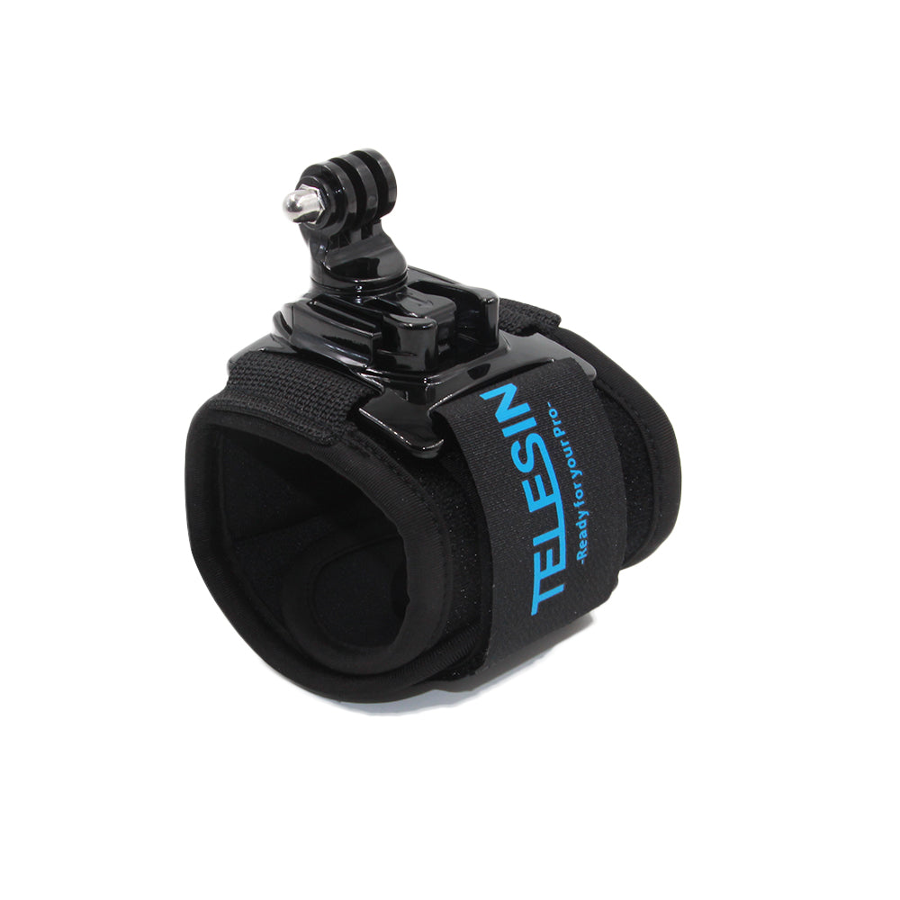 360 Degree Rotation Wrist Strap Mount for Action Cameras