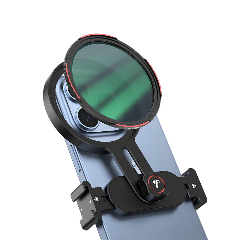Aluminum Alloy Frame High Transmittance Glass 67mm Smartphone ND32 Filter