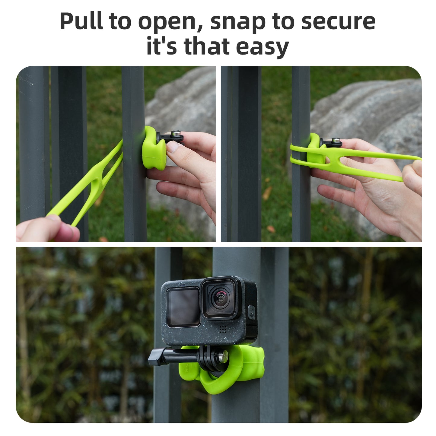 Versatile Wrap for action camera