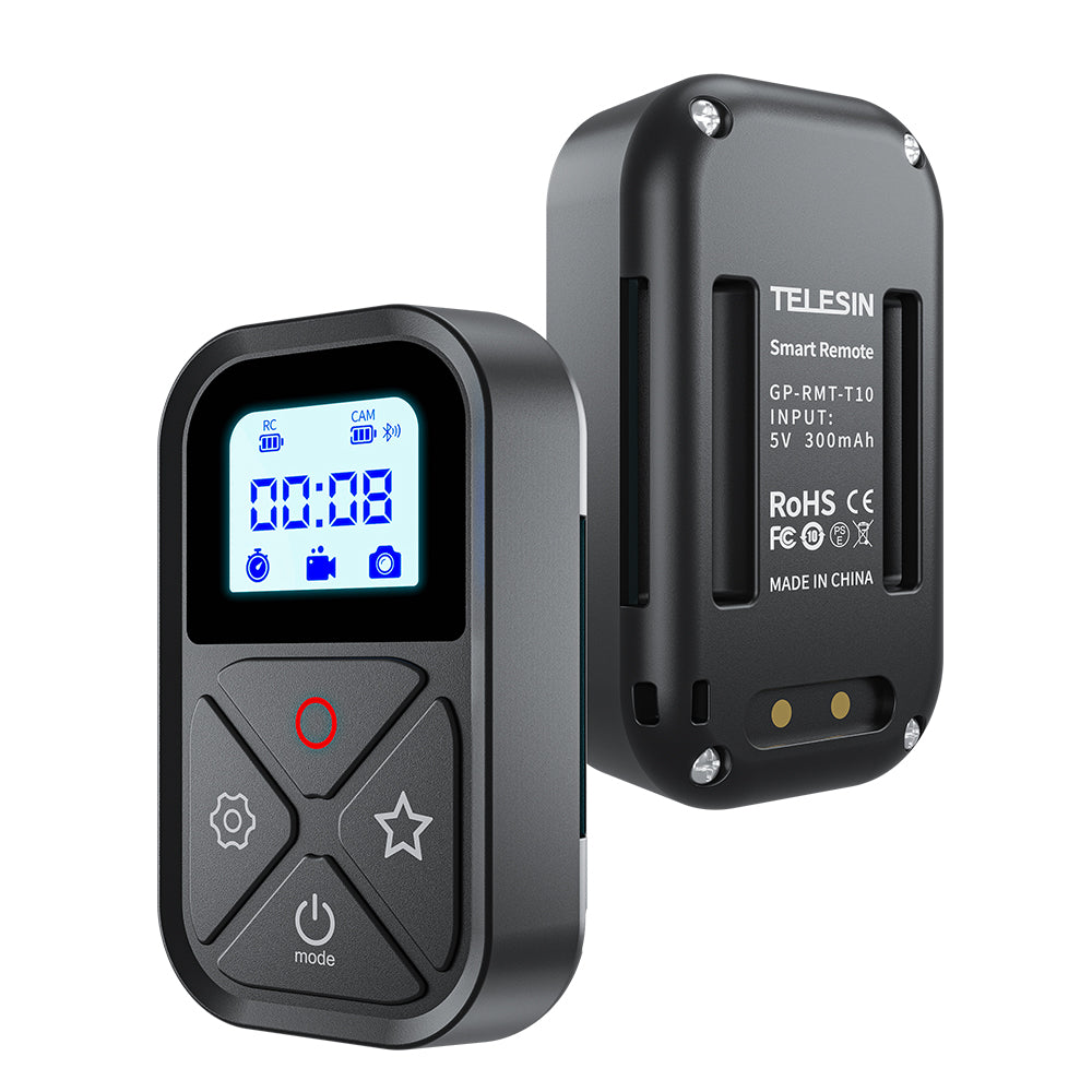 T10 Smart Wireless Remote Control for GoPro 13/12/11/10/9/8/Max