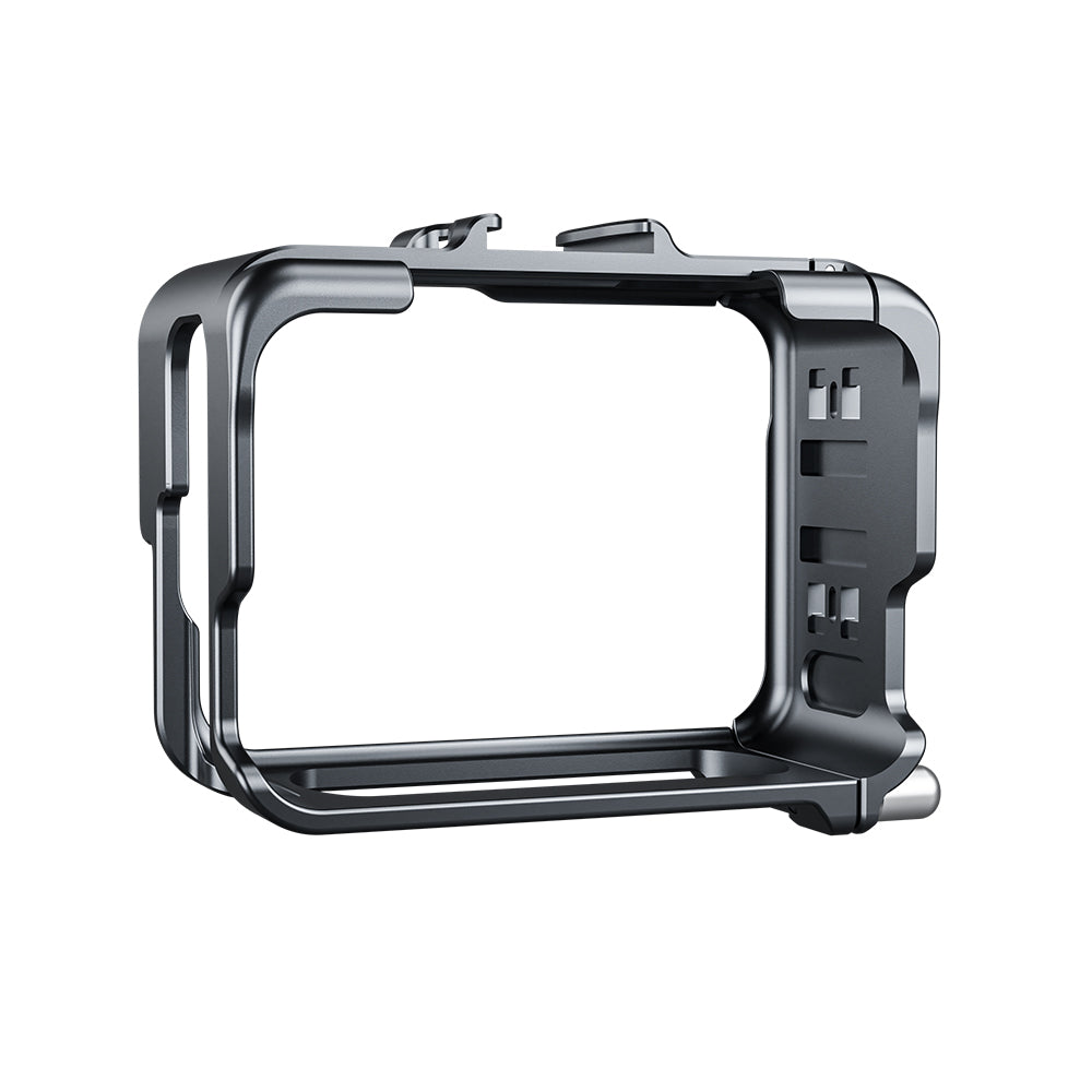 Aluminum protective frame for Insta360 ACE/ACE PRO with cold shoe interface