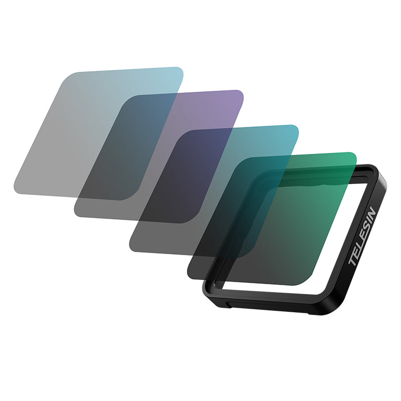 Aluminum Frame Schott Glass CPL ND8/16/32 Filter Set for Insta360 ACE PRO 2 Action Camera
