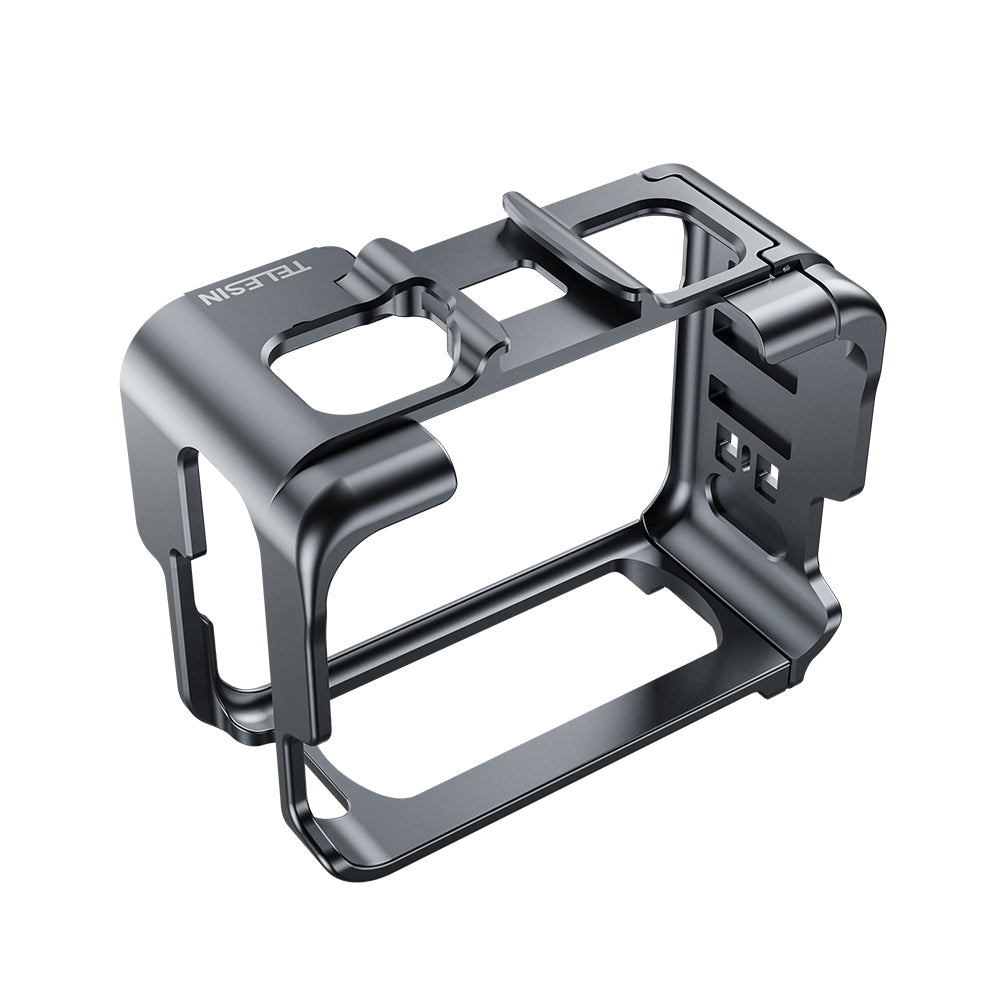 Aluminum protective frame for Insta360 ACE/ACE PRO with cold shoe interface