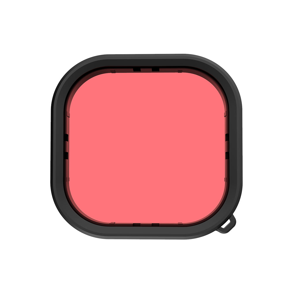 Ink Red Purple Waterproof Case Filter for GoPro 12/11/10/9