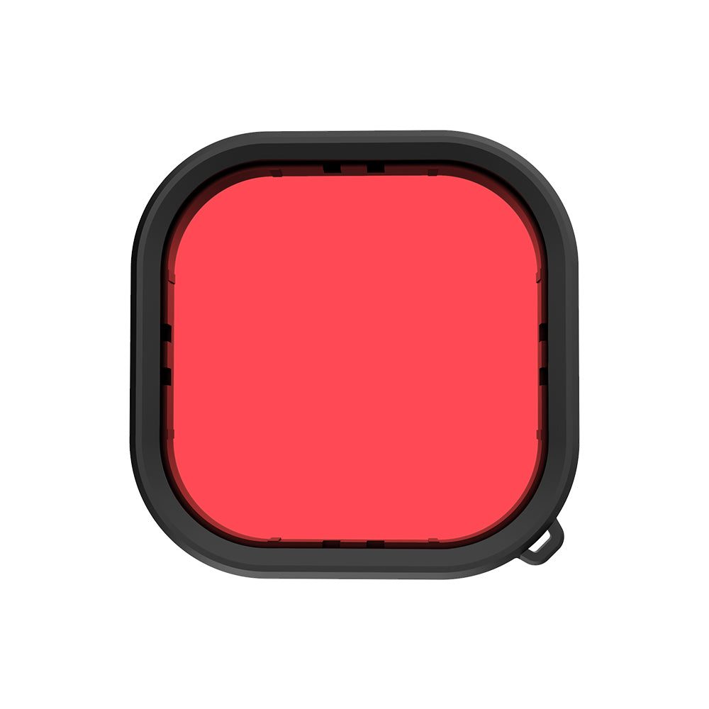 Ink Red Purple Waterproof Case Filter for GoPro 12/11/10/9