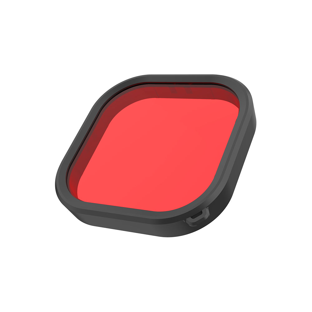 Ink Red Purple Waterproof Case Filter for GoPro 12/11/10/9