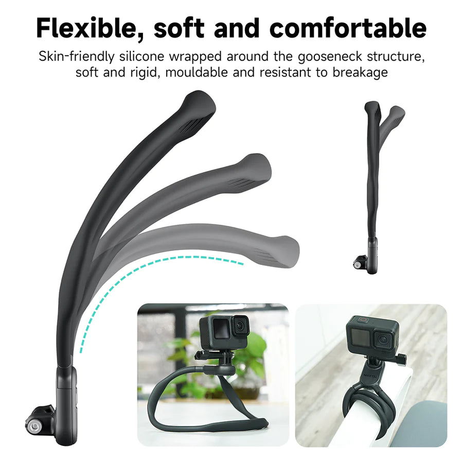 Neck Holder Mount SE (No Magnetic) for Action Cameras/ Phones