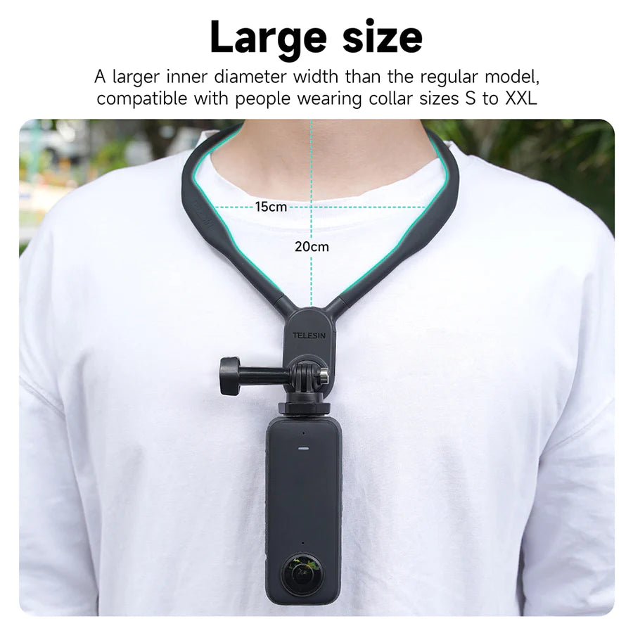 Neck Holder Mount SE (No Magnetic) for Action Cameras/ Phones