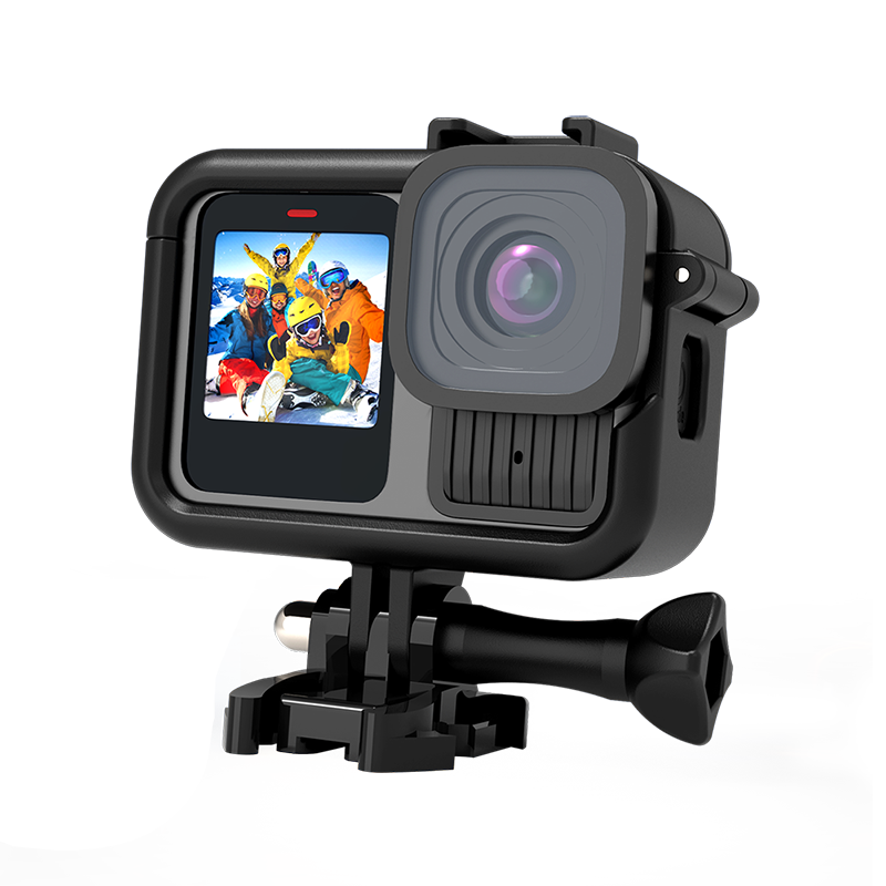 Lightweight ABS plastic camera protective frame for GoPro 13 12-9