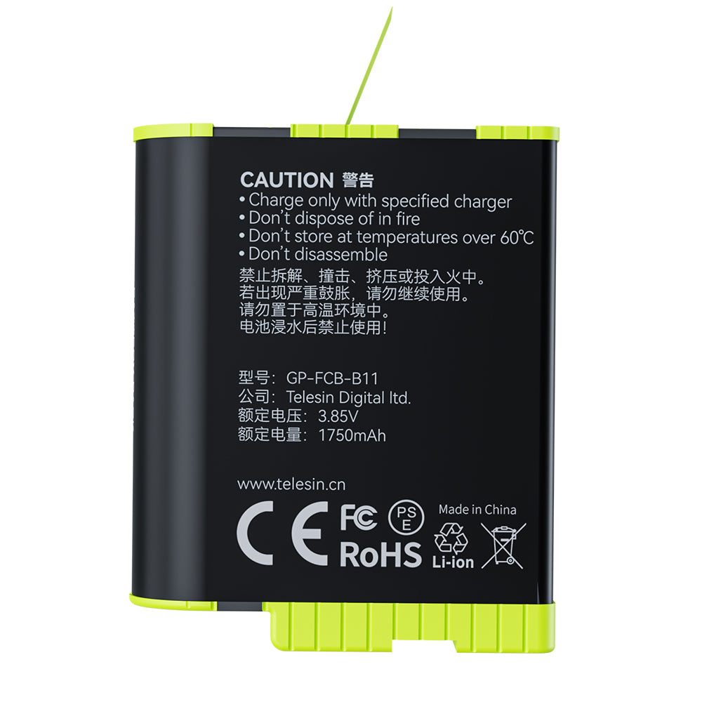 Quick Charge Charging Case and Battery Set for GoPro 9/10/11/12