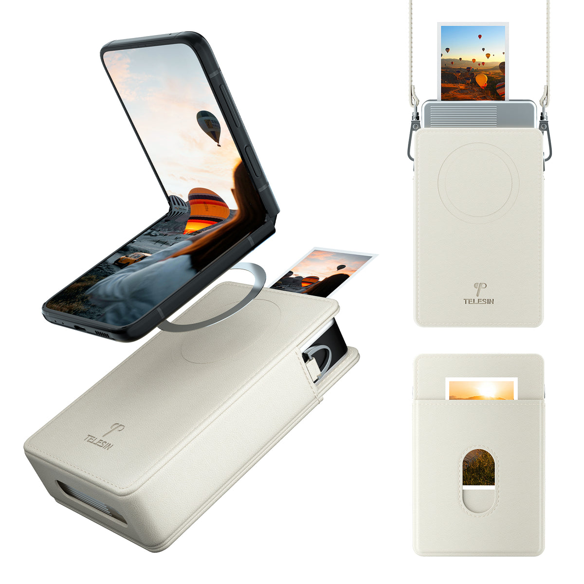 Magnetic storage protection bag for Xiaomi photo printer