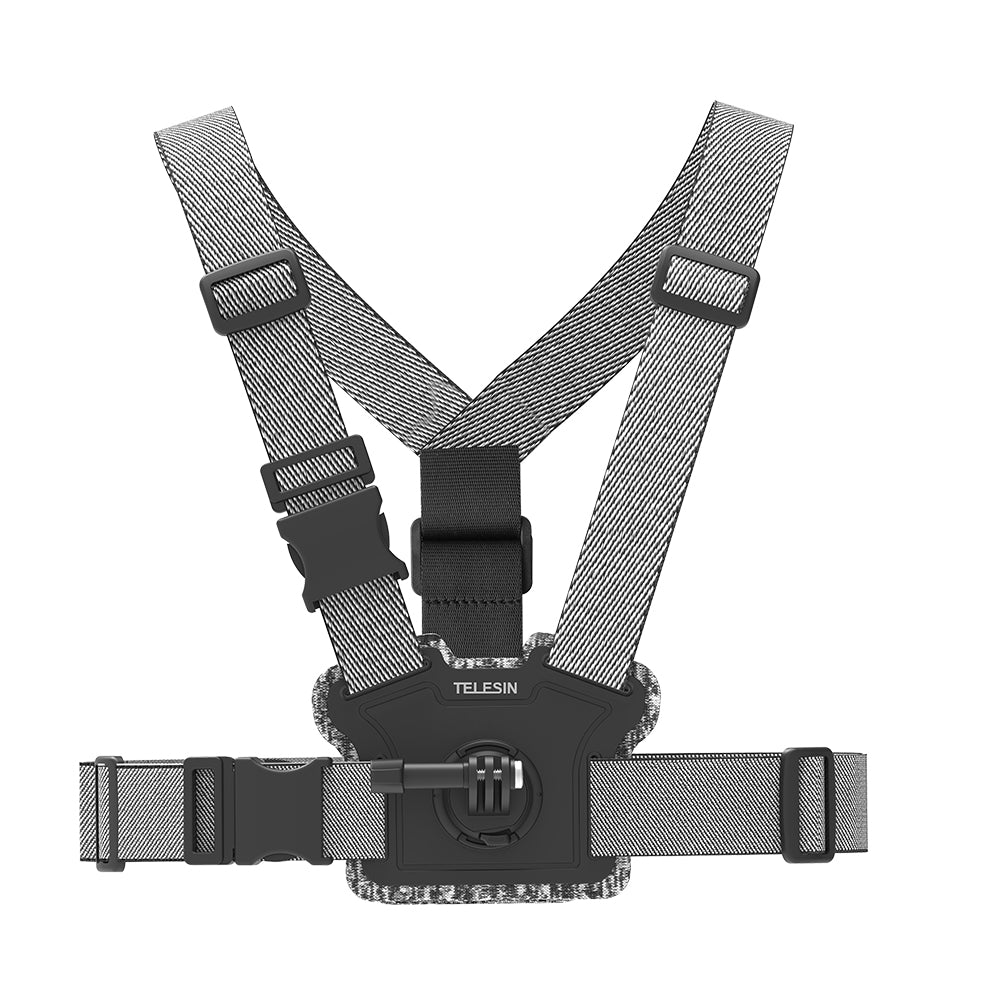Chest Strap Front Rear Double Body Mount for Action Cameras