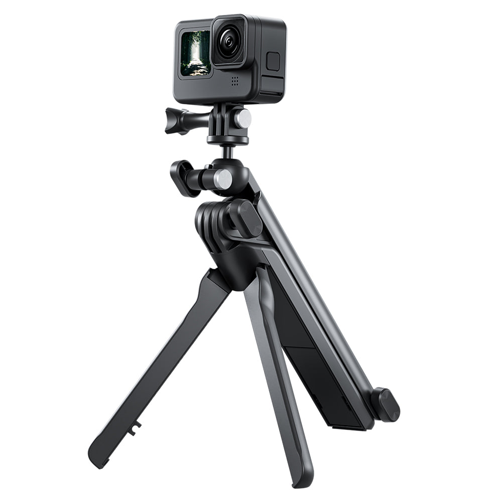 Multifunctional Foldable Tripod Selfie Stick Mount for Action Cameras