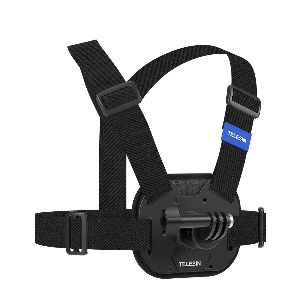 Adjustable Quick release vest chest strap for action camera