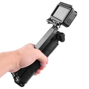Waterproof Selfie Stick Floating Hand Grip + 3-Way Grip Arm Monopod Pole Tripod