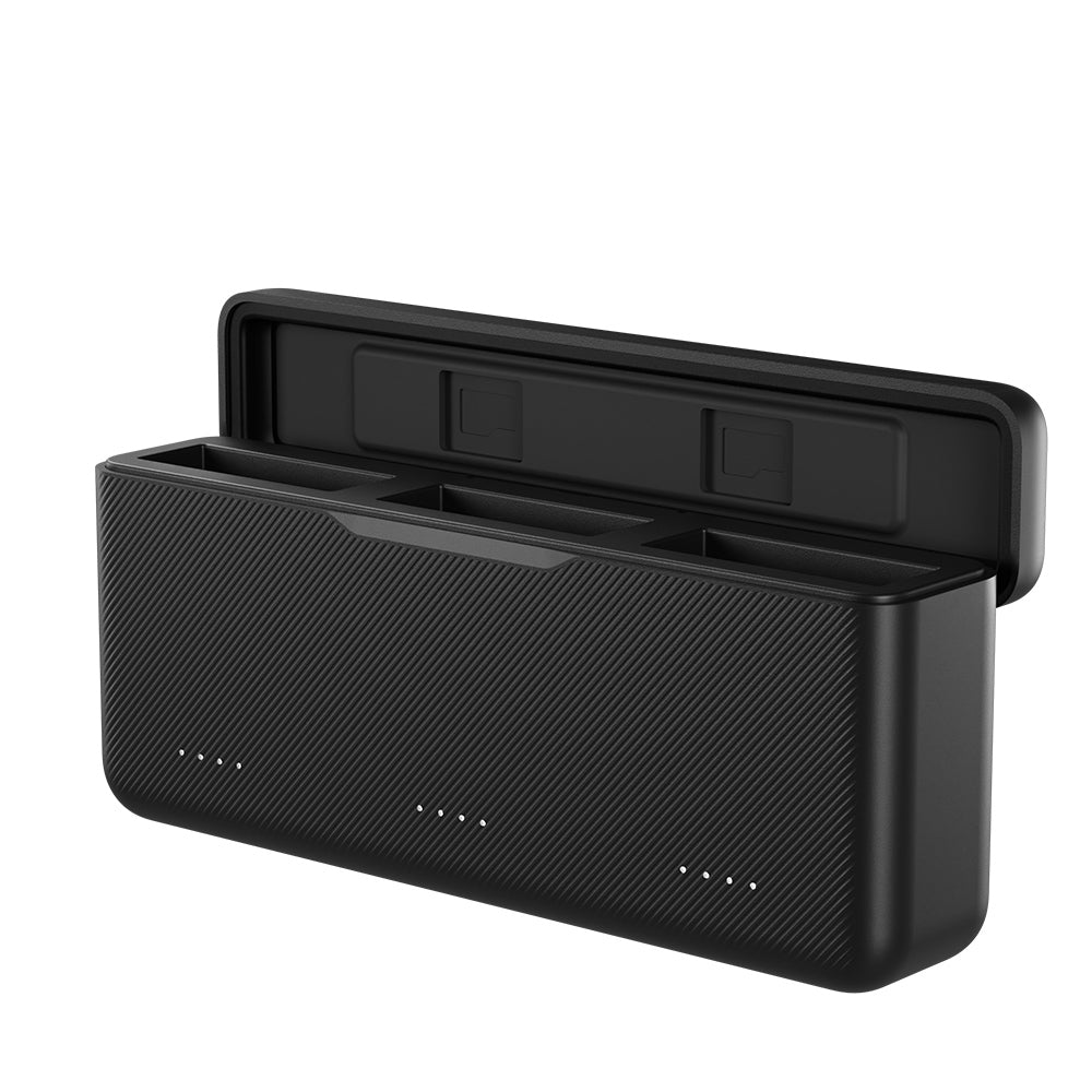 TELESIN three-slot battery charging storage box for DJI action 3/4/5 camera