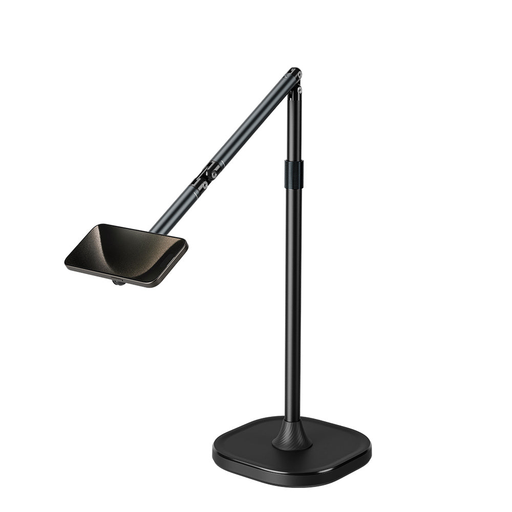 Adjustable Magnetic Aluminium Mobile Phone Floor Stand Holder