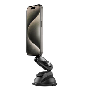 Aluminum nylon Suction cup magnetic holder for phone