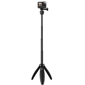 Aluminum portable quick release mini tripod selfie stick