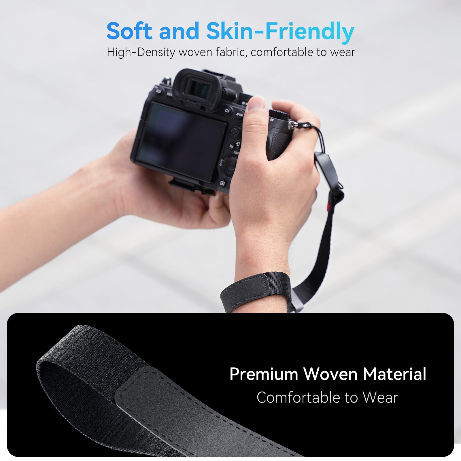 Camera Multipurpose Magnetic Wrist Strap