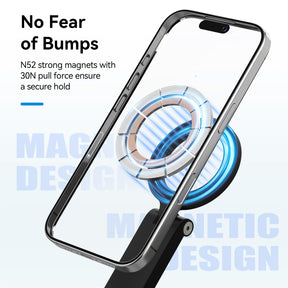 Wireless remote control shooting mobile phone magnetic holder