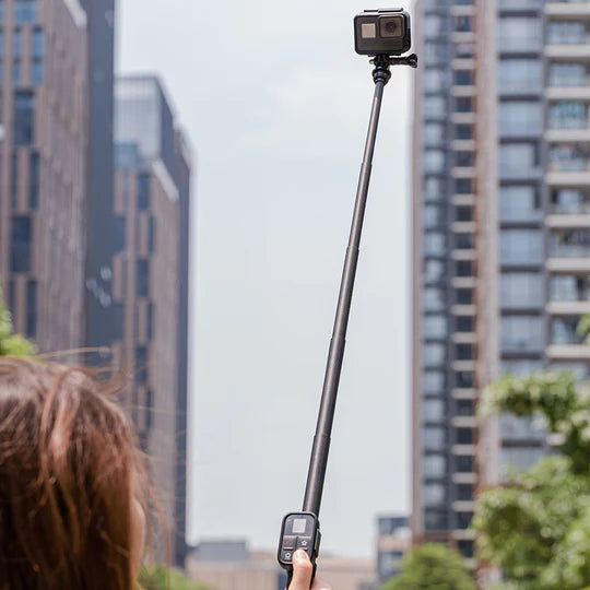 0.9m Carbon Fiber Selfie Stick Aluminium Alloy Tripod