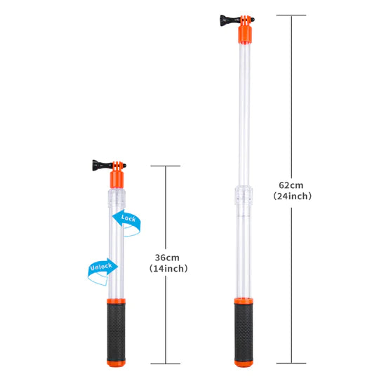 Diving Buoyancy Waterproof Selfie Stick